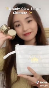 (COD) HEMAT BANGET!!! Paket ACNE Putih Glowing Beauty Glow Farma 5in1 FREE SALEP JERAWAT & Pouch  Paket Acne Beauty Glow  Paket jerawat cream acne glow  cream farma  serum acne  serum glowing