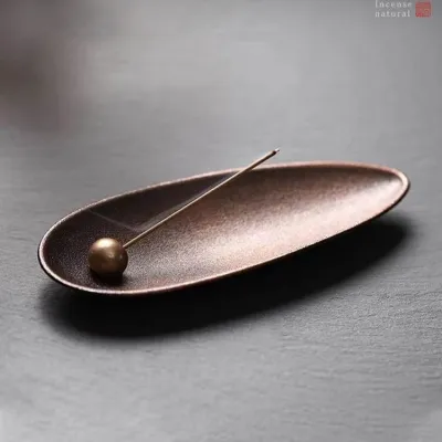 SG Japanese Style Alloy Incense Holder Stick Burner Incense Tray Base