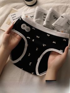 MiiOW | Quần lót tam giác cotton nguyên chất cho nữ Quần lót cotton kháng khuẩn cạp vừa thoáng khí thoải mái Quần lót nữ