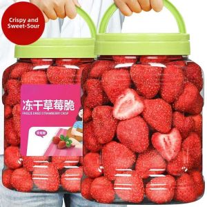 Milk Fragrance Strawberry Sweets Dried Strawberries 500g Jar