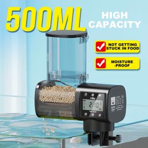 Fish Feeder 500ML Display Feeder ikan otomatis Automatic Pet Feeder tempat makan ikan otomatis