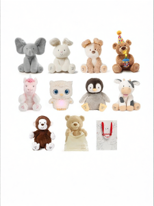 Interactive Sound-Controlling Baby Plush Toy