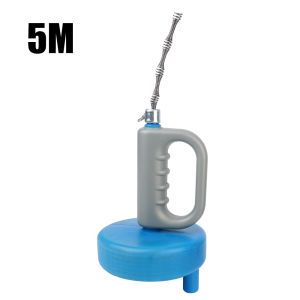 5/7/10 Meters Sewer Pipe Plunger Dredge Bathroom Kitchen Cleaning Tools Toilet Sink Drain Unblocker Handheld Clogged Remover