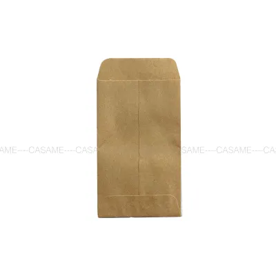 6x10cm cookie bags 100pc Kraft Paper bag mini Envelope Gift Bags Candy Bags Snack Baking Package Supplies Gift Wrap glue box