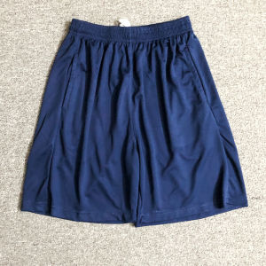 กางเกงขาสั้นวิ่งฝึกซ้อมสำหรับผู้ชาย กางเกงกีฬาฟิตเนส กางเกงขาสั้นวิ่งแห้งเร็วพร้อมกระเป๋า สีดำ กระโปรงสั้นสี่ส่วน กางเกงขาสั้นวิ่งสำหรับผู้ชาย