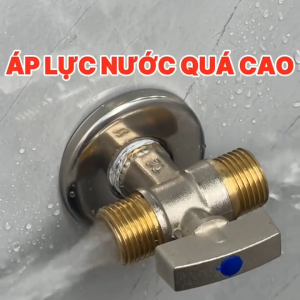 Van T Chia Nước Thân Đồng Dày 3mm Van Lá Chống Nghẹt Chịu Áp Lực Nước Lớn