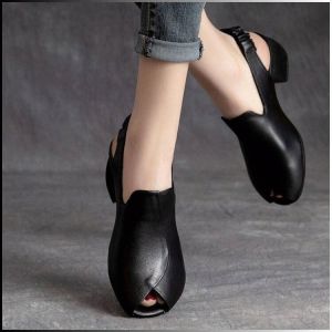 Women S Lippers Non-fatiguing Flat Sandals Increase Height by 5 Cm Good Elasticity Skin-friendly