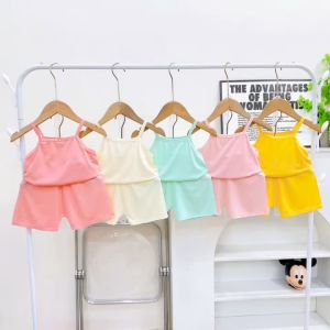Set 5 bộ (TẶNG 1 BỘ) quần áo hai dây cho bé gái vải cotton sợi tre in hình hoa quả xinh xắn đáng yêu Quần Áo Trẻ Em Họa Tiết Hoa Quả - Lazada