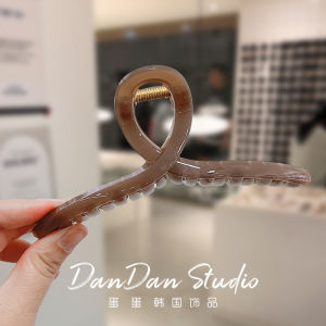 Elegant Color Shark Bite Hair Clip Large Size Lightweight Purecolor Fashion Hair Accessories Korean Style Hair Grips