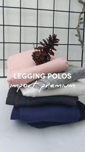 ByKiddos - Celana Legging RIB Polos / Celana Kasual Import Anak / Legging Bayi Perempuan Impor