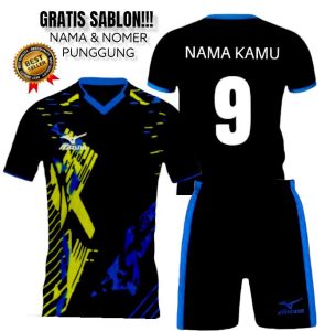 BAJU BOLA FUTSAL  VOLI BADMINTON TERMURAH  SETELAN JERSEY PRIA WANITA TERBARU GRATIS SABLON