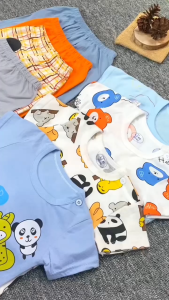 ByKiddos - Setelan Baju Bayi Impor / Baju Anak Laki-laki / Setelan Kaos Anak / Baju Bayi Lengan Pendek PART 4