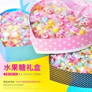 Mini Fruit Slice Candy Thousand Paper Mini Fruit Slice Candy Mix Flavor 500g Gifts Festival Casual Snack Hard Candy