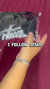 Baju Kaos Team Jesus Rohani Kristen Katolik Salib Keluarga Wanita Dewasa Jumbo Couple Lengan Pendek