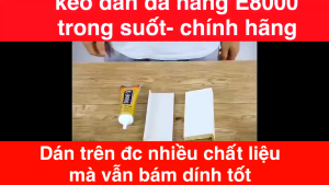 Keo Dán Điện Thoại E8000 Keo Dán Đa Năng Dán Viền Điện Thoại Phụ Kiện Trang Trí Siêu Bám Dính Trong Suốt
