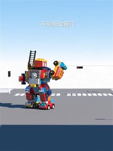 Đồ Chơi Lắp Ráp Duplo Robot Biến Hình 195 Chi Tiết - Đồ Chơi Trẻ Em Thông Minh Phát Triển Tư Duy Sáng Tạo