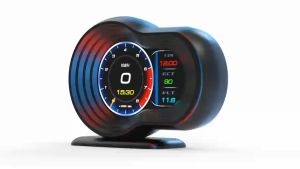 F9 Head Up Display OBD Smart Digital Speedometer Speed Alarm RPM Alarm Voltage Alarm Oil Temp Water Temp Digital Meter