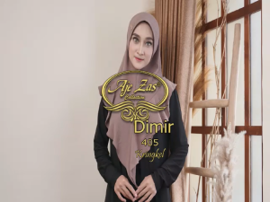 BISA COD Hijab Daily Kepala Sof Pet Antem Kode DIMIR Bahan Kringkel Premium by Ory AjeZas Collection