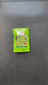 ศรแดง ถั่วฝักยาว ลำน้ำชีพลัส (ขนาด 100 กรัม) หมดอายุ07-11-2569 ถั่วเนื้อ ลอตใหม่ ฝักสีเขียว คุณภาพฝักดี ต้นแข็งแรง รสชาติดี ระยะเก็บเกี่ยว 50 วัน