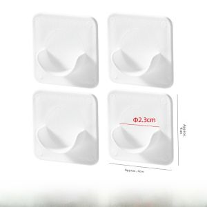 No-Drill Adjustable Rod for Sink Closet Storage Clothesline Curtain Rod Bathroom Organizer Horizontal Support Bracket