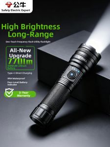 Bull | Strong Brightness Long Range Handheld Flashlight