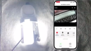 CCTV Cameras 1080P HD WiFi Wireless Camera with Bulb 360 Auto Tracking Color Night Vision PTZ Security Camera Cellphone Full APP Controled