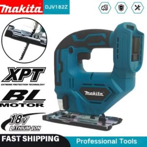 Makita | Makita DJV182Z Brushless 18V 340W Jigsaw Electric Jig with Saw Blade Cordless Barrel Handle Jigsaw without Battery DJV182