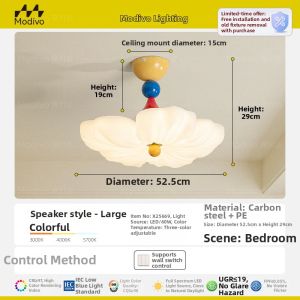 FANCY LAMP CLUB | Creative Modern Cream Style Ceiling Light