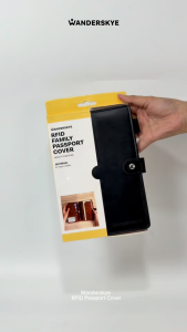 Wanderskye RFID Family Passport Cover