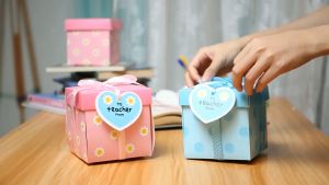 Surprise Box DIY Teachers Day Gift Unique Handmade Gift Kids Crafting