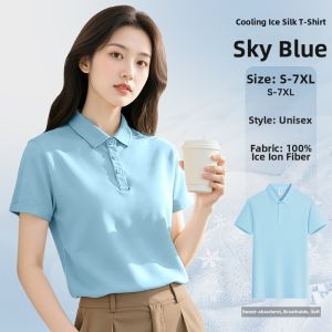 Customized Business Polo Shirt with Cool Sense for Summer Work Wear