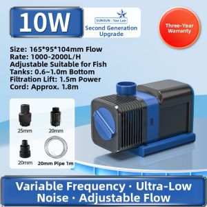 Sunsun | Variable Frequency Silent Submersible Pump for Aquarium