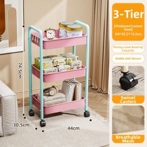 evesigar | Moveable Large Capacity Multi-functional Storage Shelf
