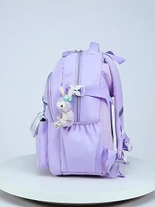 Cặp balo học sinh lớp 1  lớp 2 size 40cm HÀNG CAO CẤP chất liệu vải dù có hệ thống phản quang và đai trợ lực bảo vệ an toàn cho bé