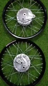 Bánh căm wave dream 2 thắng đùm trước sau đùm bạc căm mạ crom niềng nhôm thái kèm má đùm 1/1 HTH79 + HTH100 MSP 2079 Cặp Bánh Phanh Cơ Honda Wave Đùm Trước Sau Cho Xe Máy - Lazada