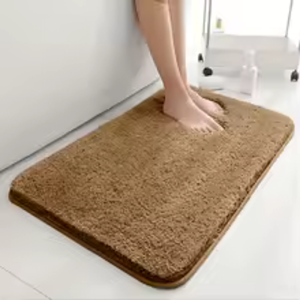 VIKAMA Waterproof Absorbent Thickened Bathroom Carpet Machine-Washable Durable Bathroom Mat For Home Decoration