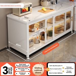 DIBIOU | Multipurpose Kitchen Shelf with Oven and Microwave Storage