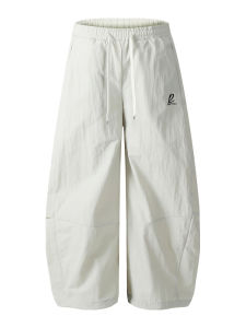 Rbrich Premium Folded Paratrooper Work Pants Women Summer New Loose Wide Leg Knife Pants Street Style Casual Trousers