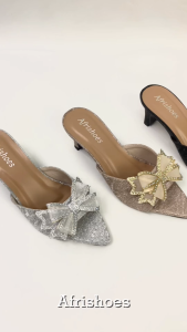 Afrishoes - Callista Heels Wanita Pesta Tinggi 5cm Ujung Lancip