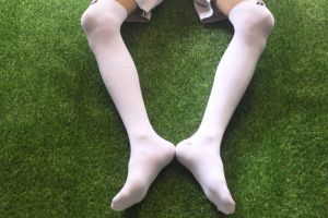 Kaos Kaki Avo Kaus Kaki Olahraga Futsal Sepak Bola Anti Slip Pendek Panjang Sambung Dummy Slevee Hitam Putih
