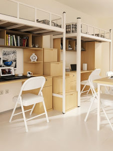 Foldable Office Chair Simple Modern Bedroom Computer Chair Student Study Chair Dormitory Dining Chair Easy-to-Use Stool