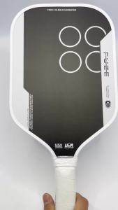 FUZE Pickleball Paddle T700 Carbon Fiber Textured Surface Polymer Honeycomb Core 16mm Balanced for Power Spin Control
