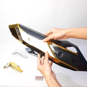 Tameng Cover Tutup Knalpot Vario 125 Led & Vario 150 Led 2015-2017 + Garnish Filter
