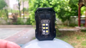 HaixnFire BL01 Rechargeable COB Work Light - Super Bright Mini Keychain Flashlight Outdoor Portable