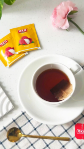 Trà túi lọc Aka 40g (20 túi x2g) hương vị Vải nguyên liệu pha chế tiện lợi trà trái cây đồ uống giải nhiệt