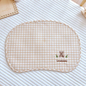 Newborn Baby Pillow Cool Sensation Flat Pillow Anti-Vomiting Towel Summer Infant Cushion 0-12 Months Baby Protection Pad