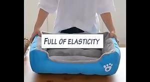 【Local delivery】Large Size Pet Bed 8 colors Comfortable pet bed Xishi Universal Four Seasons Waterproof Labrador Puppy Kennel Soft Golden Retriever Wool kennel dog Husky House mat