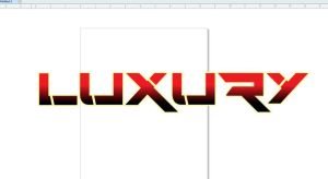 Tem chữ luxury decal dán xe ô tô xe tải xe ben( trend mới)
