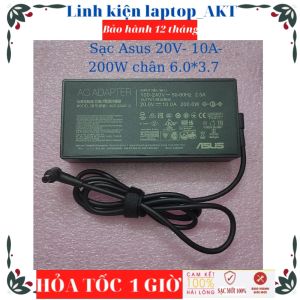 Sạc Asus 20v- 10a- 200w chân 6.0x3.7mm Asus Gaming A15 Fa506Qm Ga503Qr Asus Rog G531GT FX505GT FX705G G15 G512