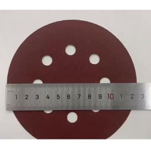 [HCM] (10 tờ) Giấy Nhám Tròn Dán Máy Mài Đường Kính 125mm Giấy Nhám Lỗ Đánh Bóng Epoxy Resin Xả Nhám Sơn Xe -CA666
